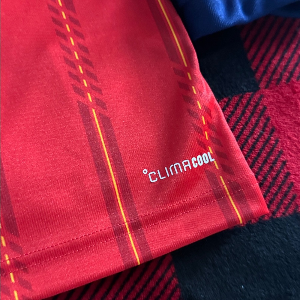 Spain 🇪🇸 #19 Lamine Yamal 2026 FIFA World Cup Adidas Home Jersey - Picture 7 of 11